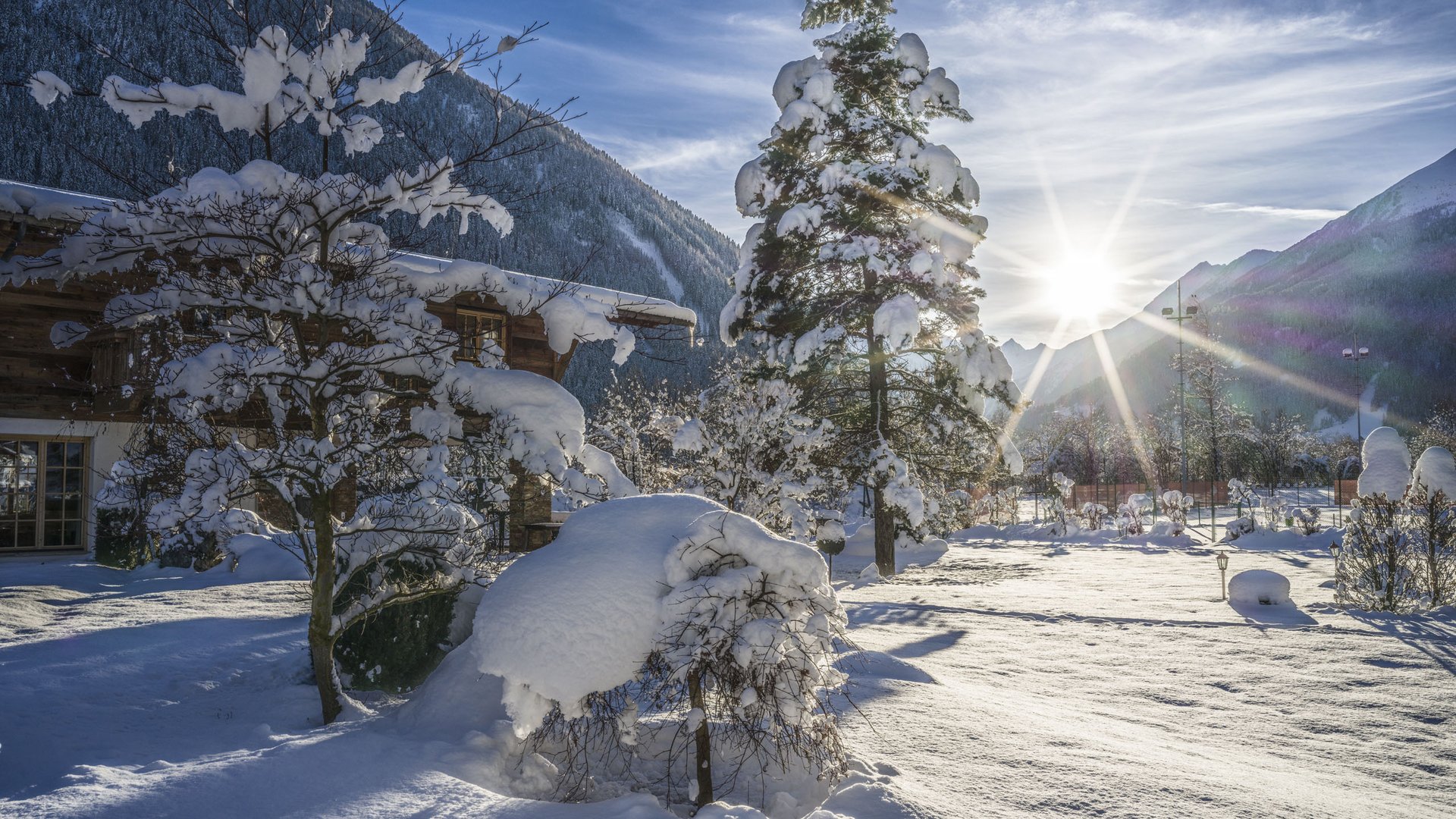 Hallo, Winter! Hallo, Jagdhof!